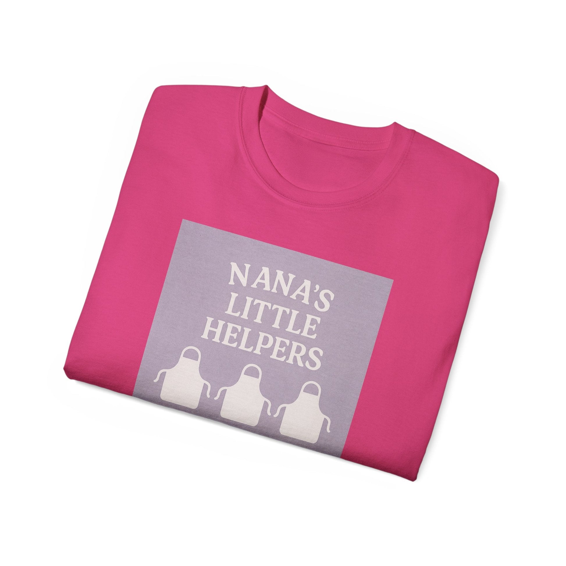 Gift for Grandma: Nana's Little Helpers Unisex Tee - Funny Family T-Shirt - Hearth&Hugz
