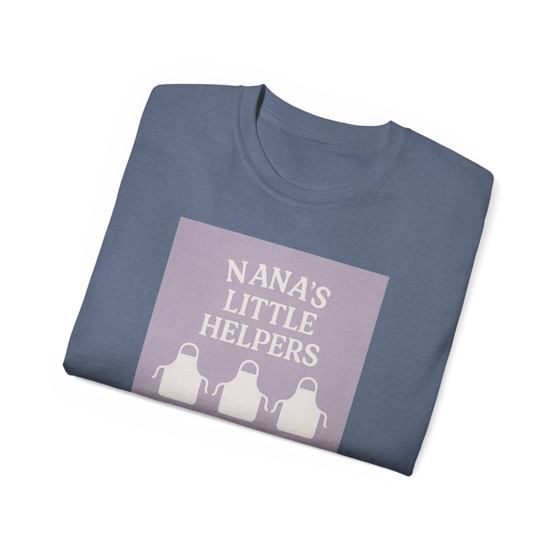 Gift for Grandma: Nana's Little Helpers Unisex Tee - Funny Family T-Shirt - Hearth&Hugz