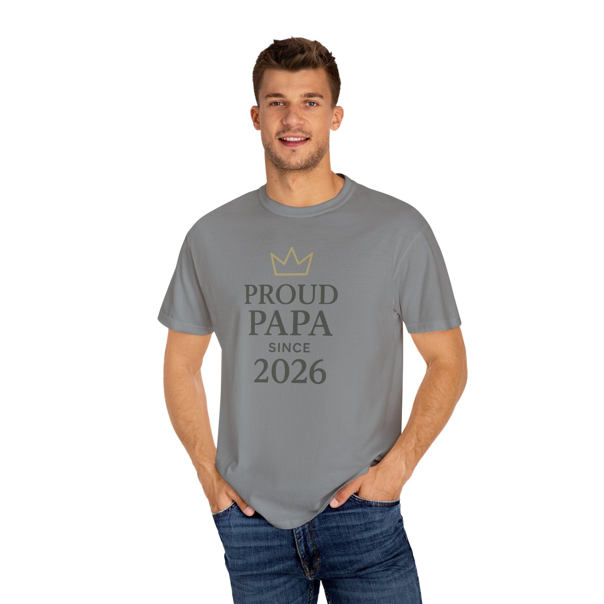 Proud Papa T-Shirt: Perfect Father's Day Gift for New Dads - Hearth&Hugz