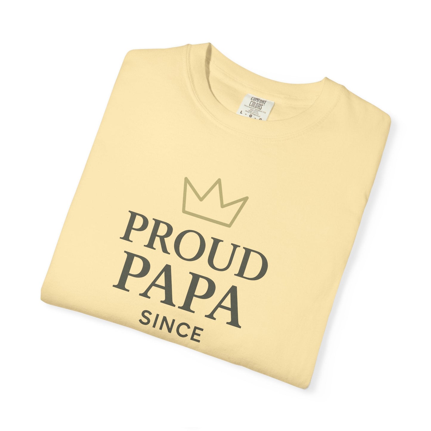 Proud Papa T-Shirt: Perfect Father's Day Gift for New Dads - Hearth&Hugz