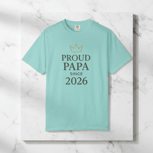 Proud Papa T-Shirt: Perfect Father's Day Gift for New Dads - Hearth&Hugz
