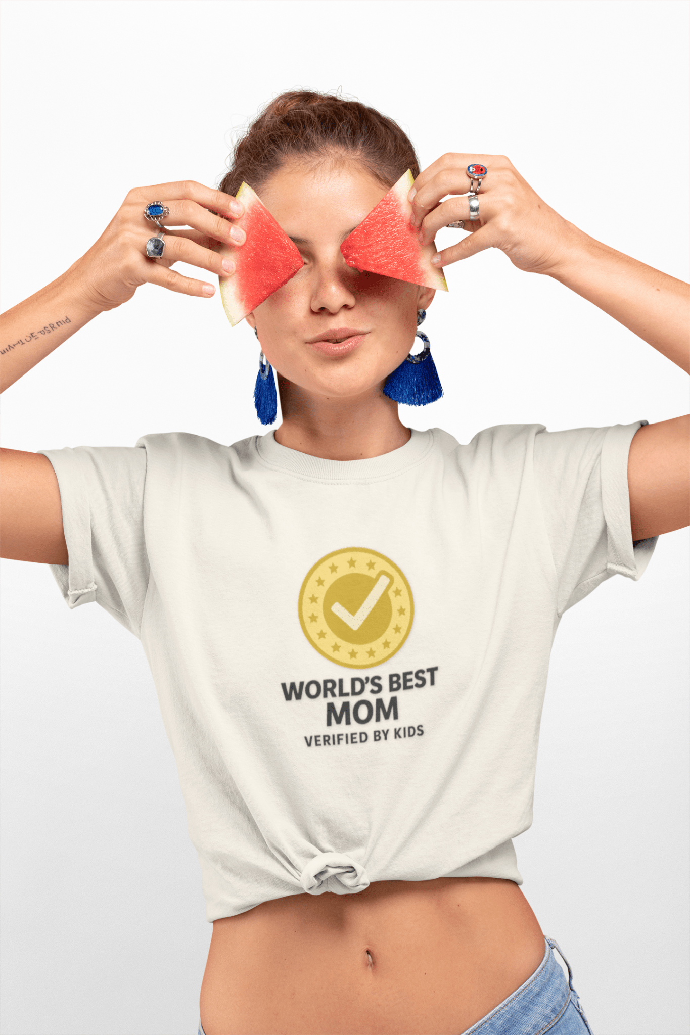 Worlds Best Mom Tee - Unisex Fashion Must-Have - Hearth&Hugz