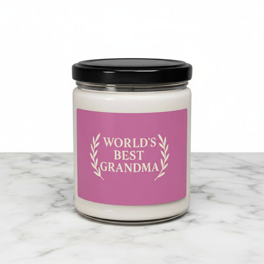 Best Grandma Scented Soy Candle - Perfect Mothers Day Gift - Hearth&Hugz
