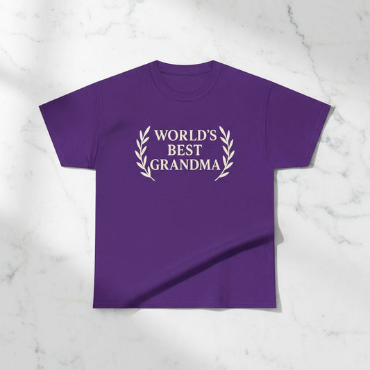 World's Best Grandma Tee - Perfect Family Reunion Gift! - Hearth&Hugz