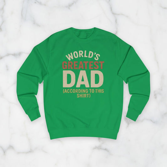 Funny Dad Sweatshirt | Perfect Father's Day Gift | Hearth&Hugz