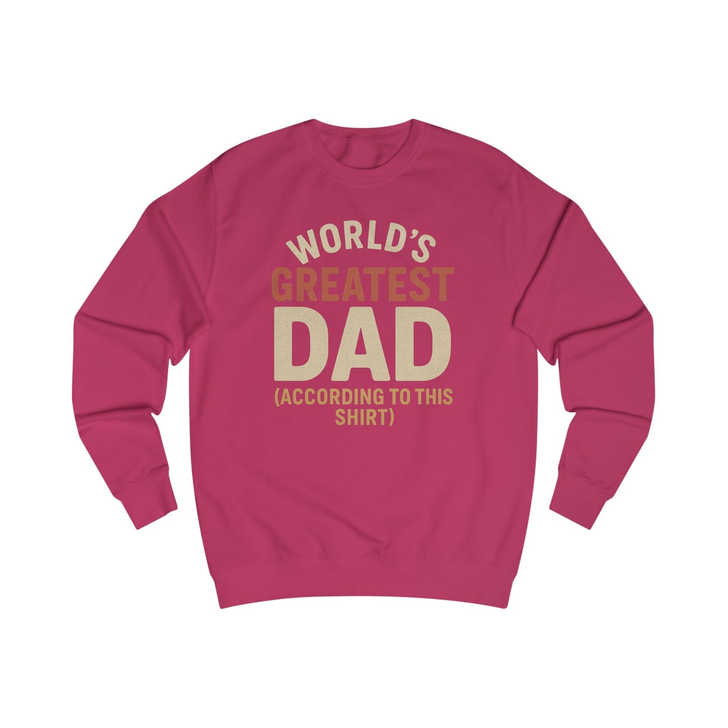 World's Greatest Dad Unisex Sweatshirt - Perfect Gift for Father's Day & Birthdays - Hearth&Hugz
